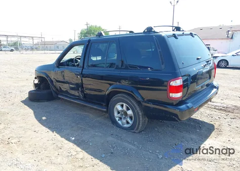 2001 Nissan Pathfinder Le из США, поврежденный, VIN JN8DR07Y01W514002